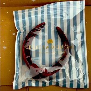 Lele Sadoughi Velvet Headband